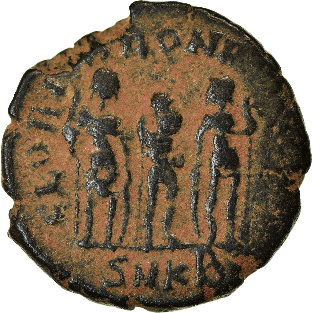 Coin, Honorius, Nummus, 406-408, Kyzikos, , Bronze, RIC:149