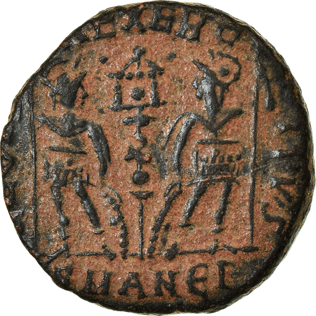 Coin, Constantius II, Nummus, 337-347, Thessalonica, , Bronze, RIC:56