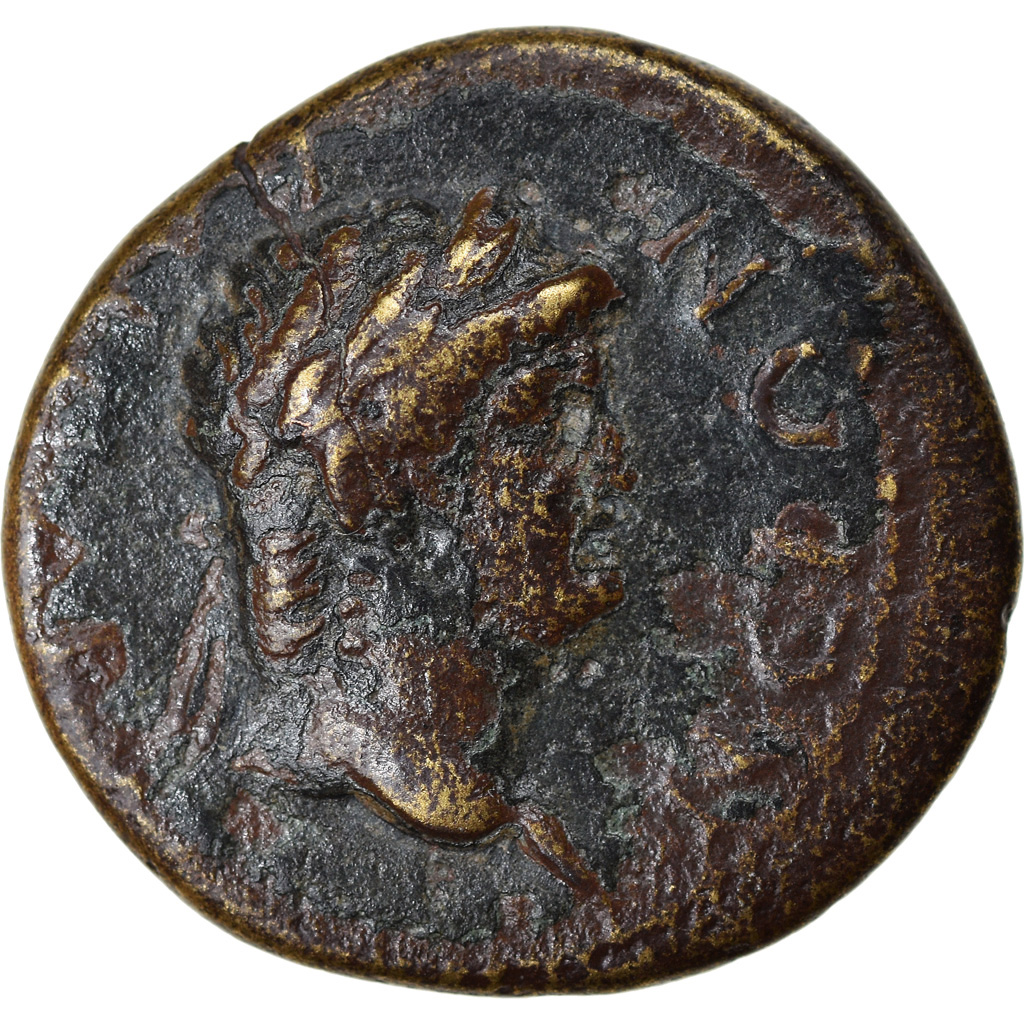 Coin, Lydia, Sardeis, Nero, Bronze Æ, 65, , Bronze, RPC:3007