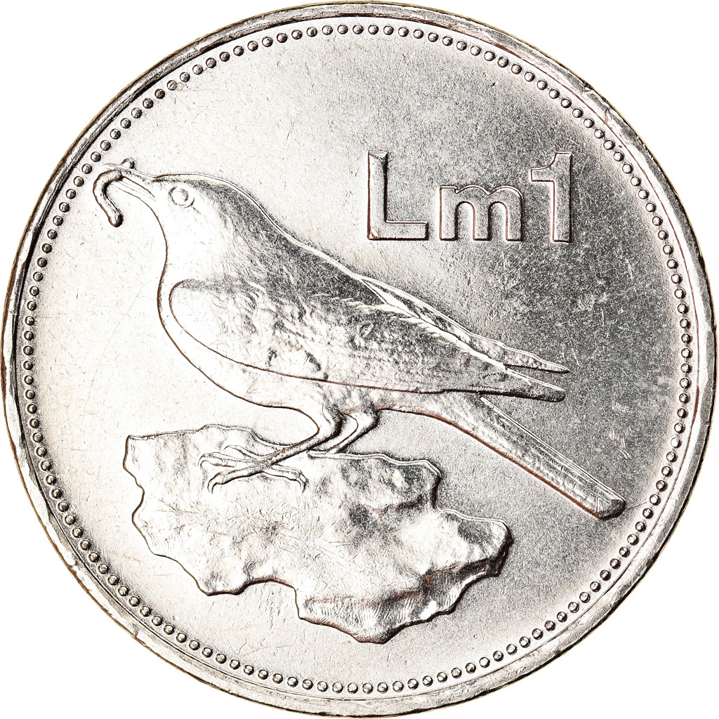 Coin, Malta, Lira, 1986, , Nickel, KM:82