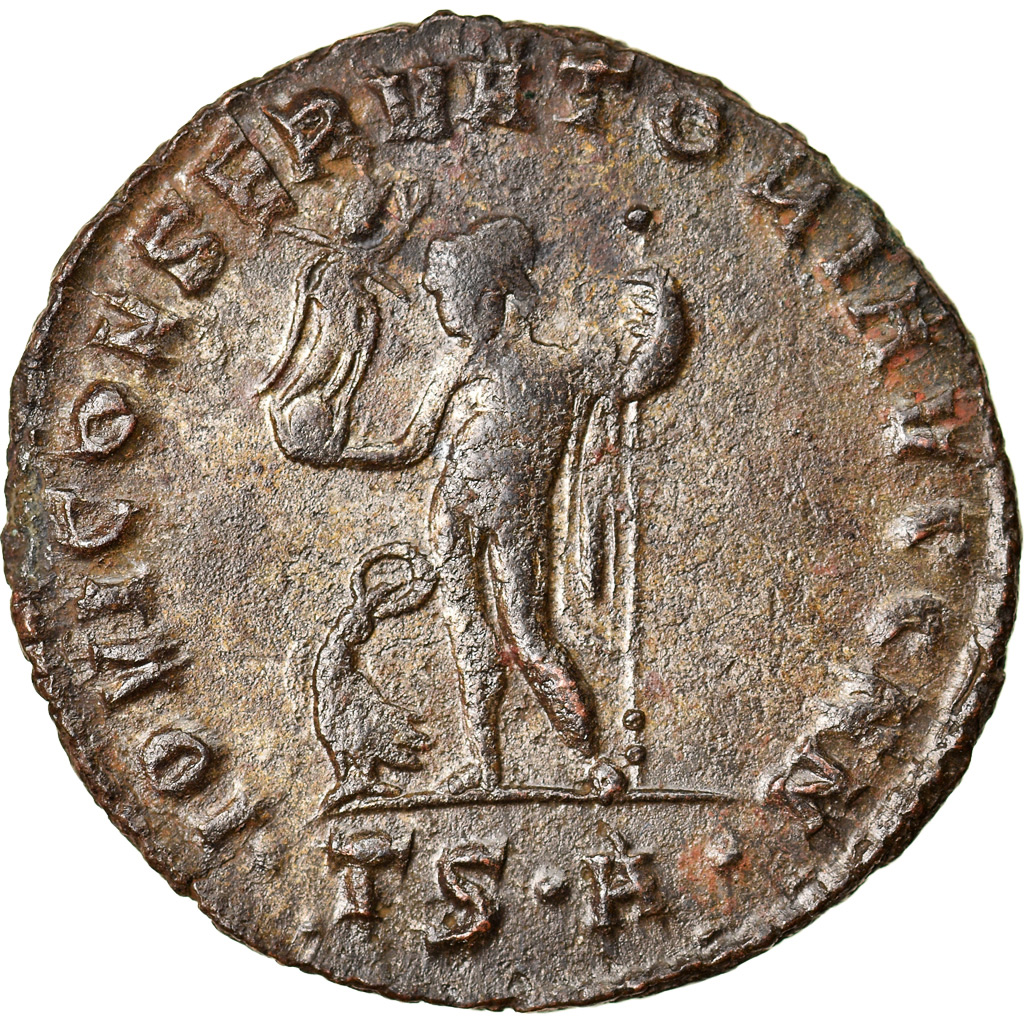 Coin, Licinius I, Follis, 312-313, Thessalonica, , Bronze, RIC:59