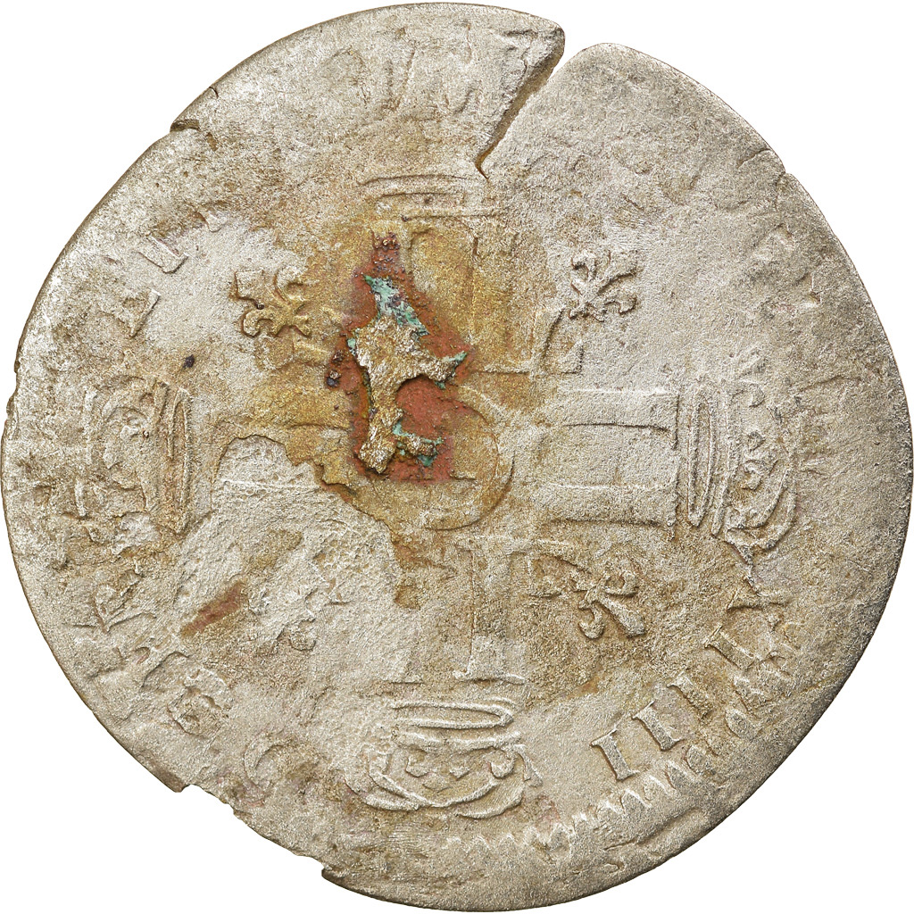 Coin, France, Louis XIV, Quinzain aux 8 L, 1693, Paris, , Billon