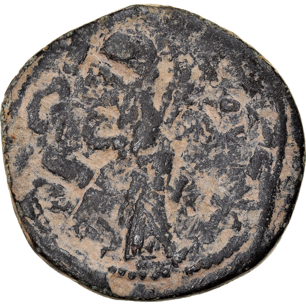 Coin, Constantine X, Follis, 1059-1067, Constantinople, , Copper