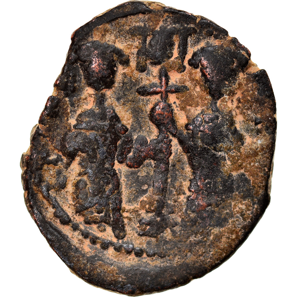 Coin, Constantine X, Follis, 1059-1067, Constantinople, , Copper