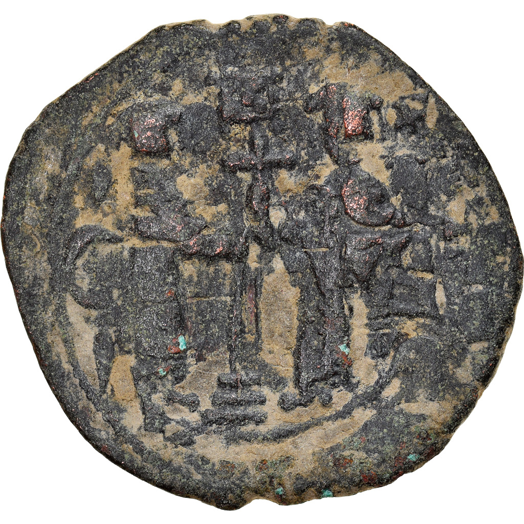 Coin, Constantine X, Follis, 1059-1067, Constantinople, , Copper