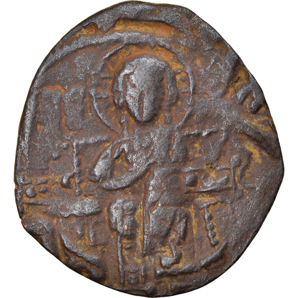 Coin, Anonymous, Follis, 1042-1055, Constantinople, , Copper, Sear:1836