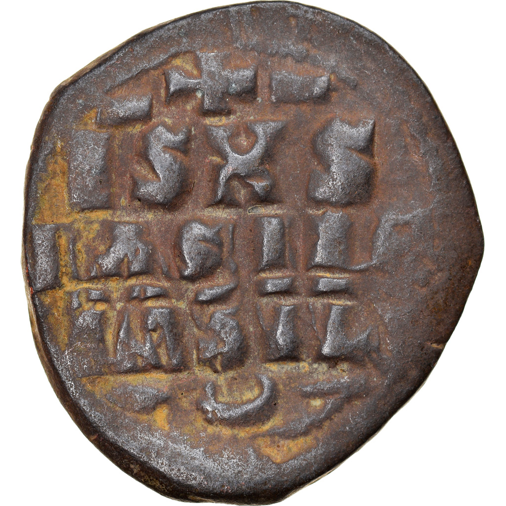 Coin, Anonymous, Follis, 1042-1055, Constantinople, , Copper, Sear:1836