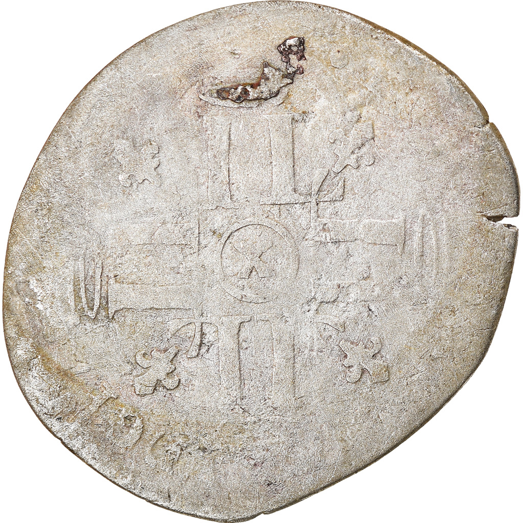 Coin, France, Louis XIV, Quinzain aux 8 L, 1693, Amiens, , Billon
