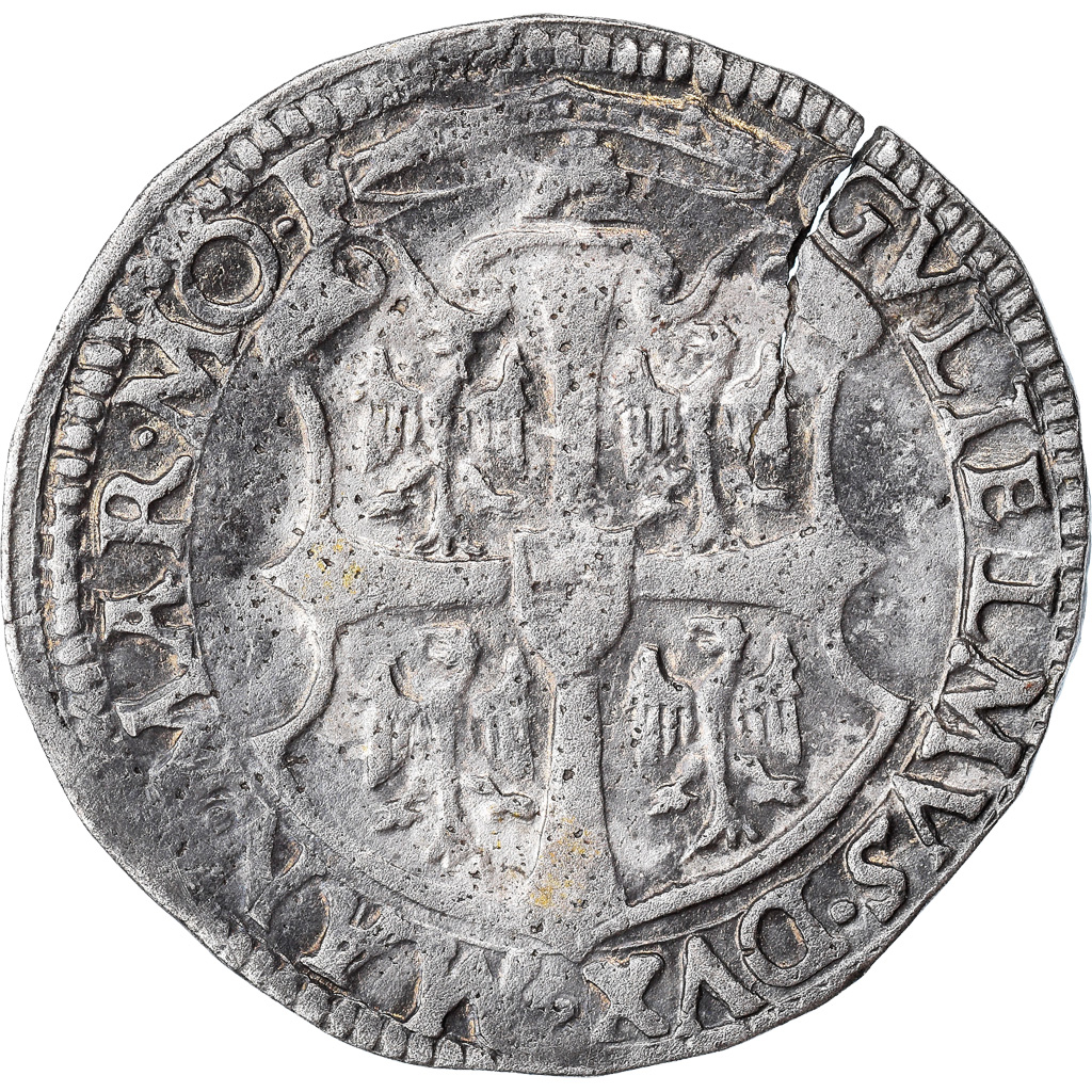 Coin, Italy, Guglielmo Gonzaga, Cavallotto, EF, Billon