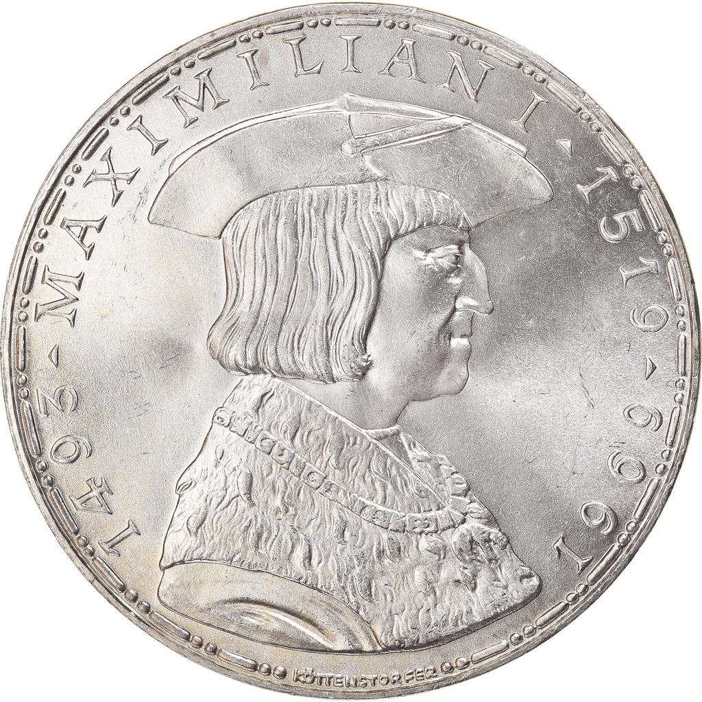 Coin, Austria, 50 Schilling, 1969, , Silver, KM:2906