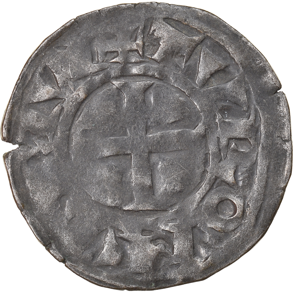 Coin, France, Touraine, Denarius, Saint-Martin de Tours, , Silver