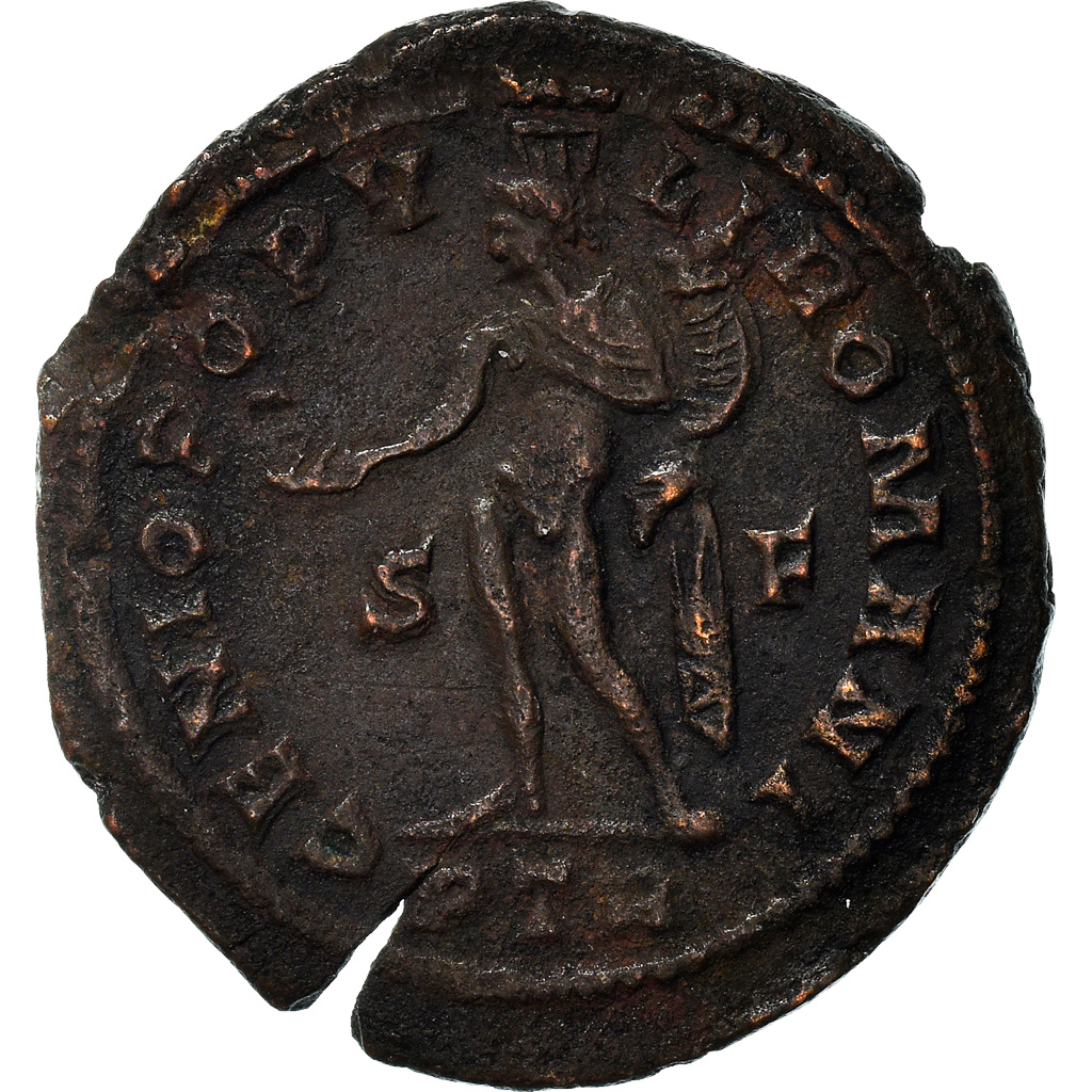 Coin, Constantius I, Follis, 303-305, Trier, , Bronze, RIC:602a