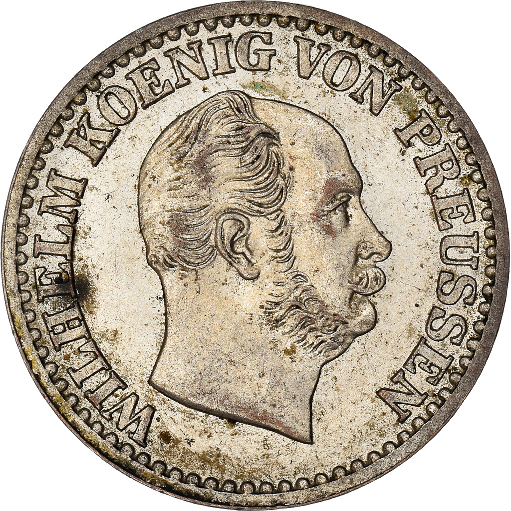 Coin, German States, PRUSSIA, Wilhelm I, Groschen, 1870, Hannover, 