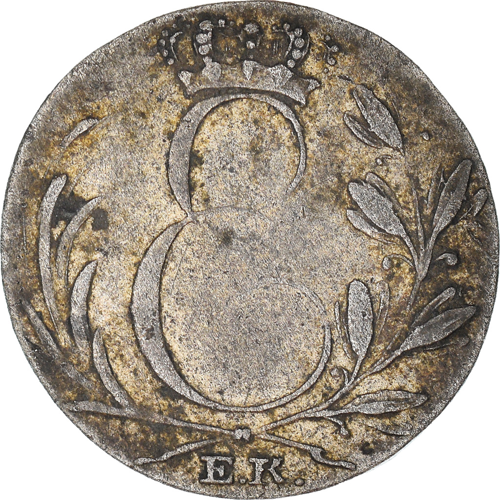 Coin, German States, SAXE-COBURG-GOTHA, Ernst I, 3 Kreuzer, 1828