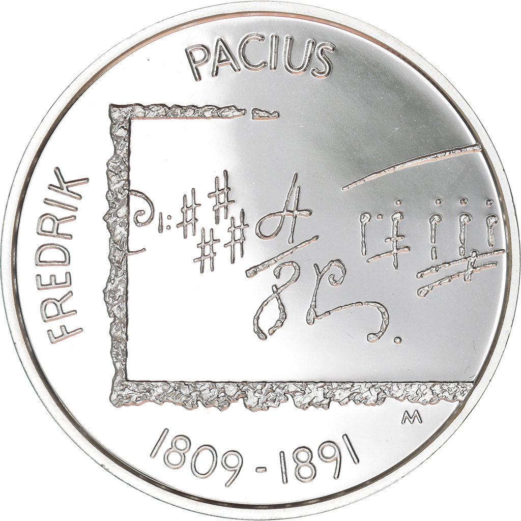 Finnland, 10 Euro, Frederik Pacius, 2009, Vantaa, Proof, STGL, Silber, KM:148