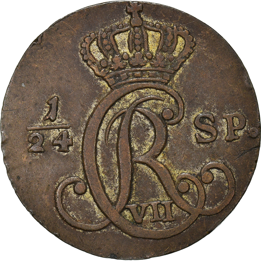 Coin, German States, SCHLESWIG-HOLSTEIN, Christian VII, 2-1/2 Schilling, 1/24