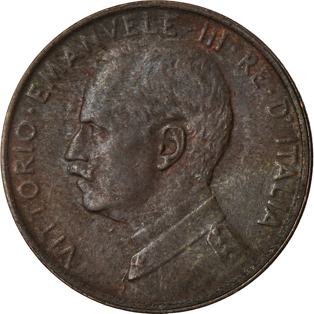 Coin, Italy, Vittorio Emanuele III, Centesimo, 1916, Rome, , Bronze