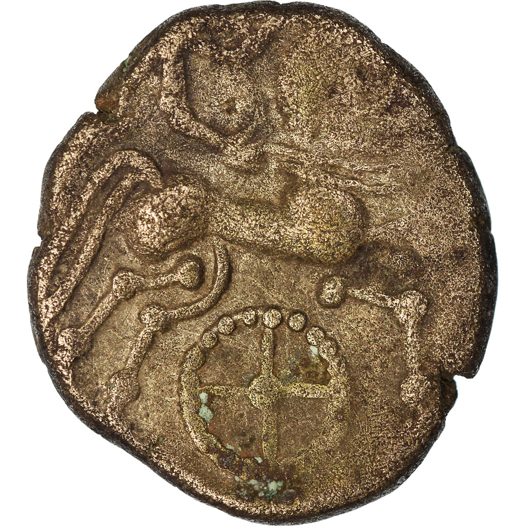 Coin, Redones, Stater, 80-50 BC, VF, Billon, Delestrée:2310