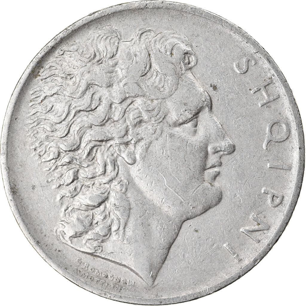 Coin, Albania, Lek, 1926, Rome, , Nickel, KM:5