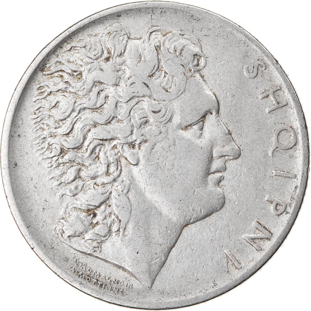 Coin, Albania, Lek, 1930, Rome, , Nickel, KM:5