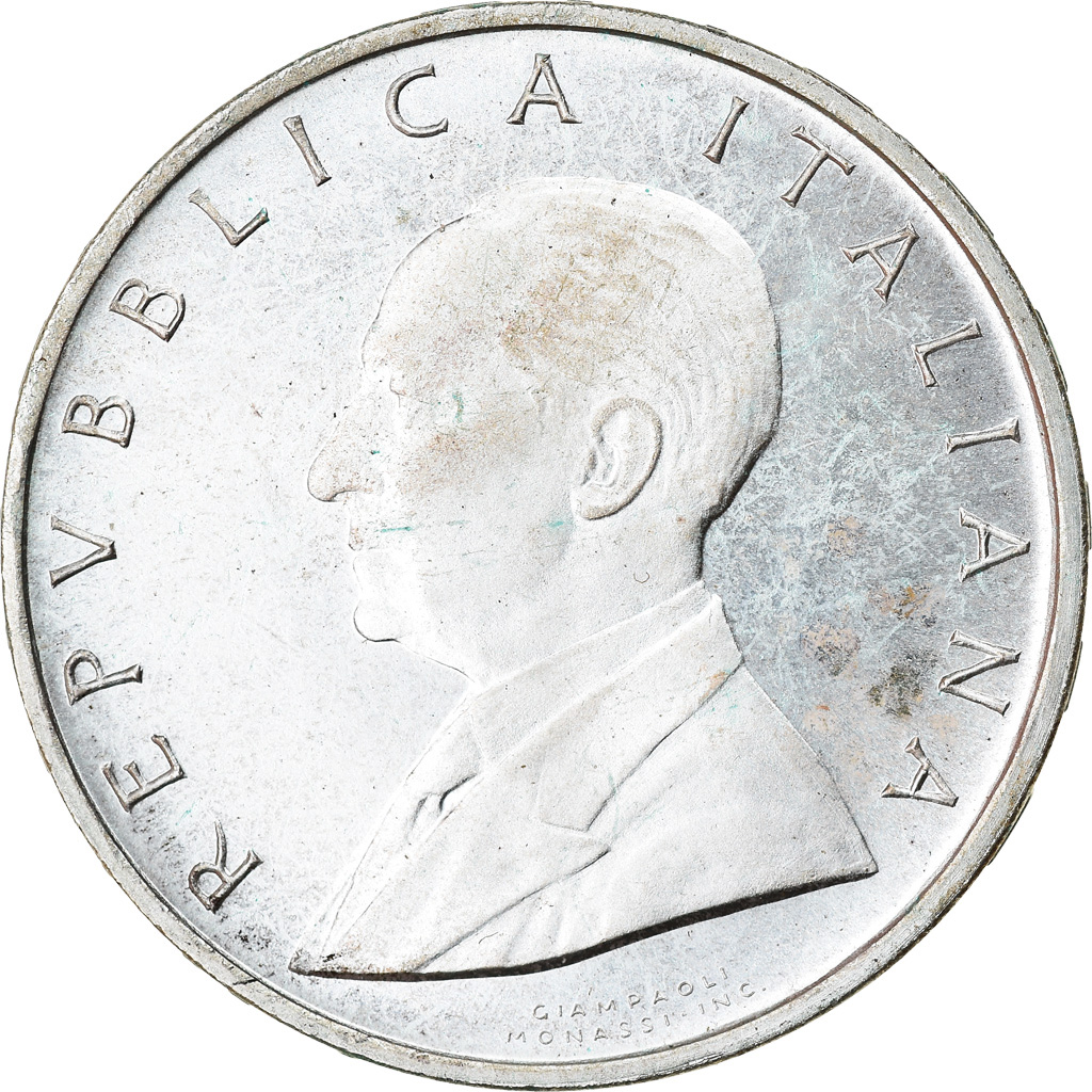 Coin, Italy, 500 Lire, 1974, Rome, , Silver, KM:103