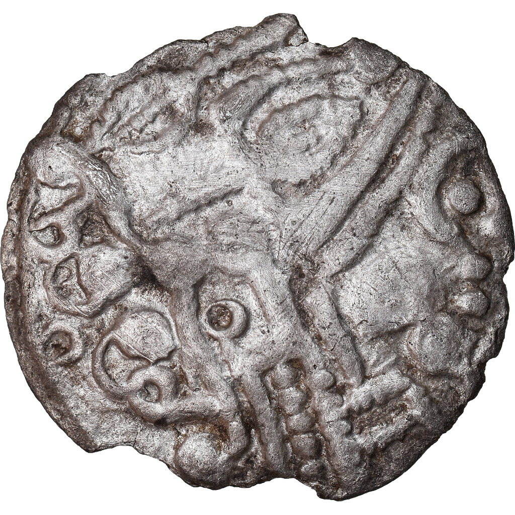 Coin, Ambiani, Quinarius, EF, Silver, Delestrée:343