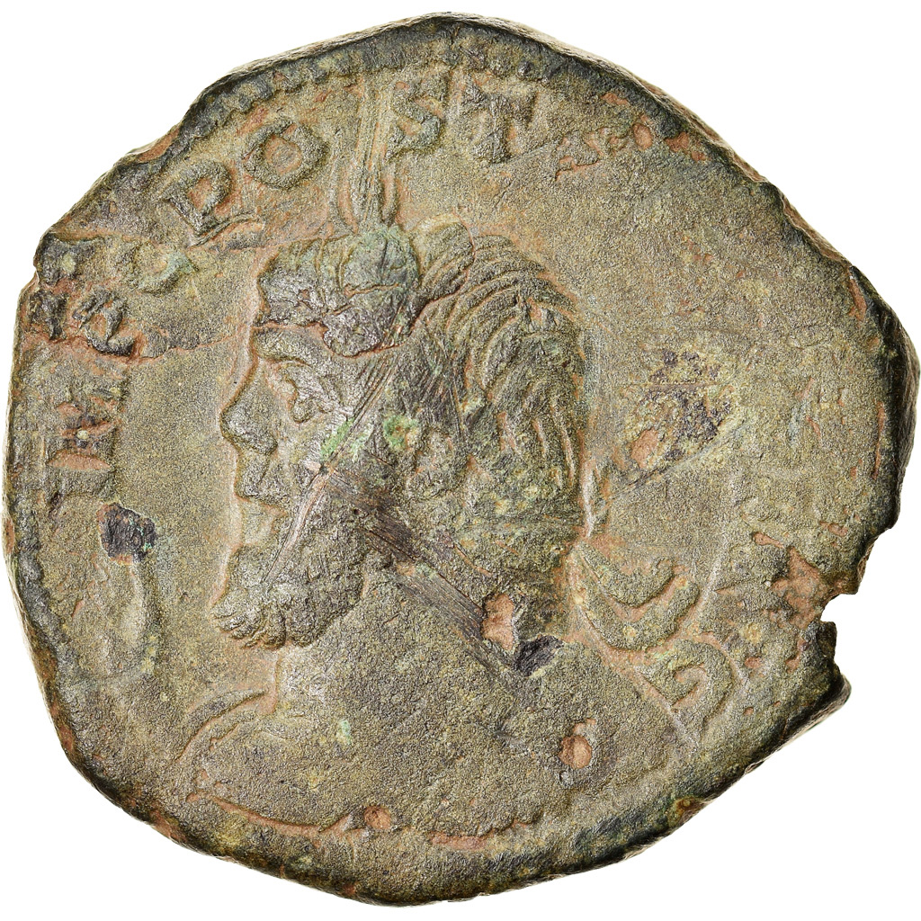 Postumus, Sestertius, 260-261, Trier, Bronze, , RIC:170
