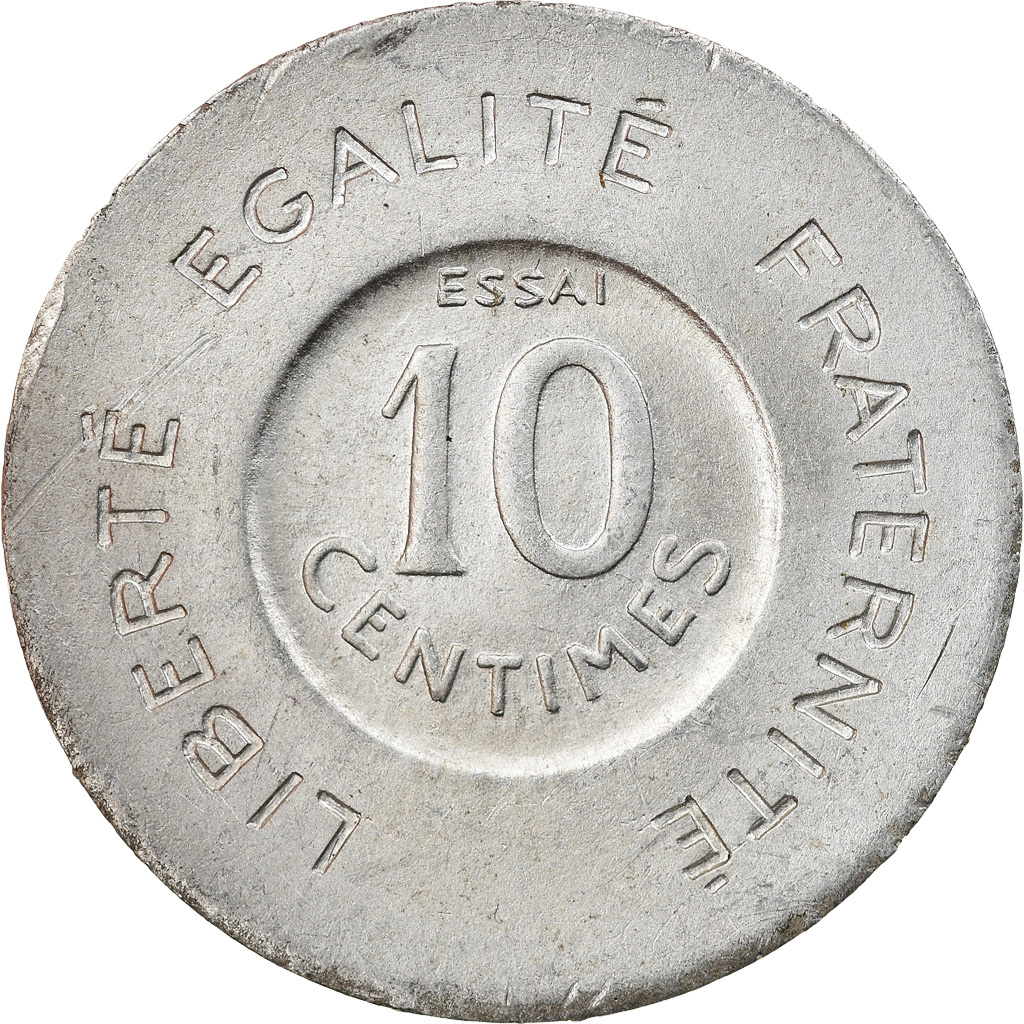Coin, France, François Rude, 10 Centimes, 1909, ESSAI, , Aluminium