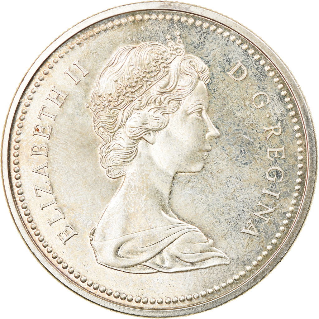 Coin, Canada, Elizabeth II, Dollar, 1971, Royal Canadian Mint, Ottawa, 