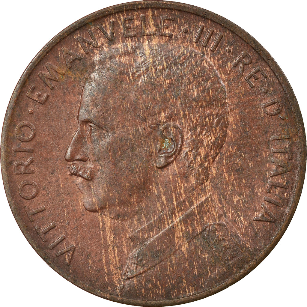 Coin, Italy, Vittorio Emanuele III, 2 Centesimi, 1917, Rome, , Bronze