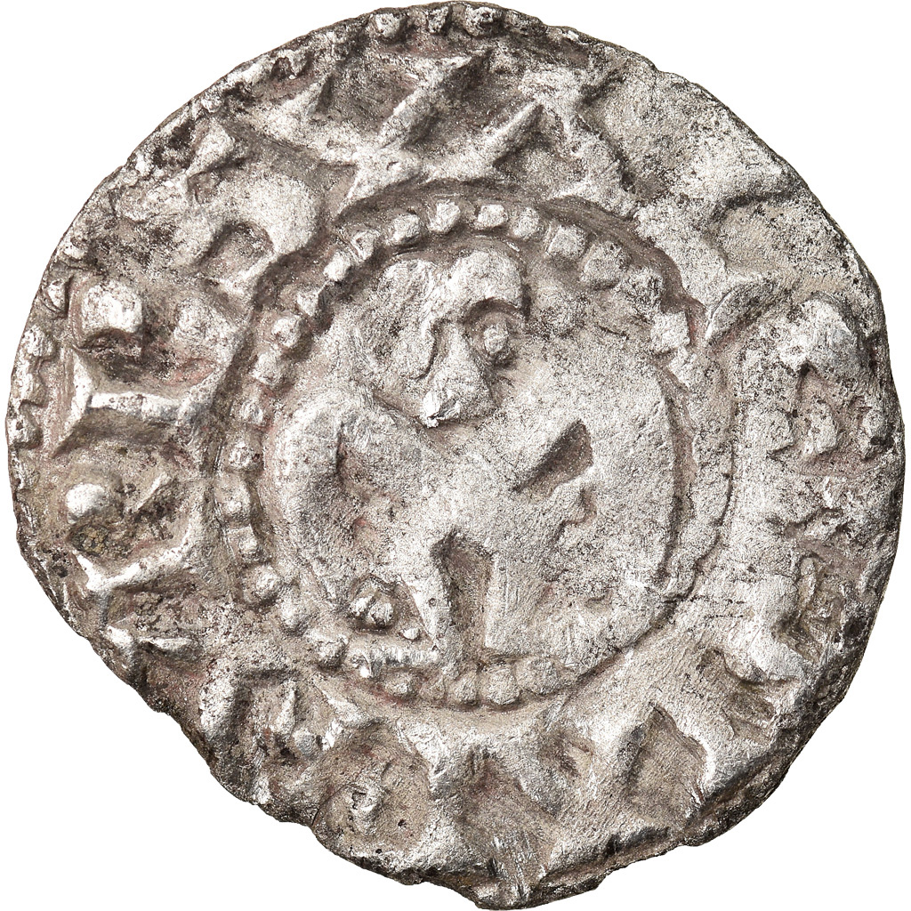 Coin, France, Denarius, Valence, , Silver, Boudeau:1021