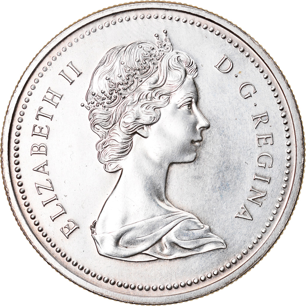 Coin, Canada, Elizabeth II, Dollar, 1975, Royal Canadian Mint, Ottawa