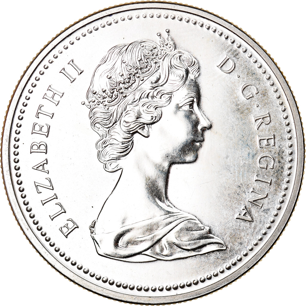 Coin, Canada, Elizabeth II, Dollar, 1976, Royal Canadian Mint, Ottawa