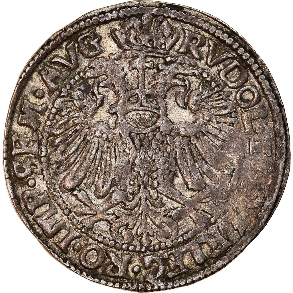 Coin, Netherlands, Rudolf II, 6 Stuivers, Arendschelling, Zwolle, 