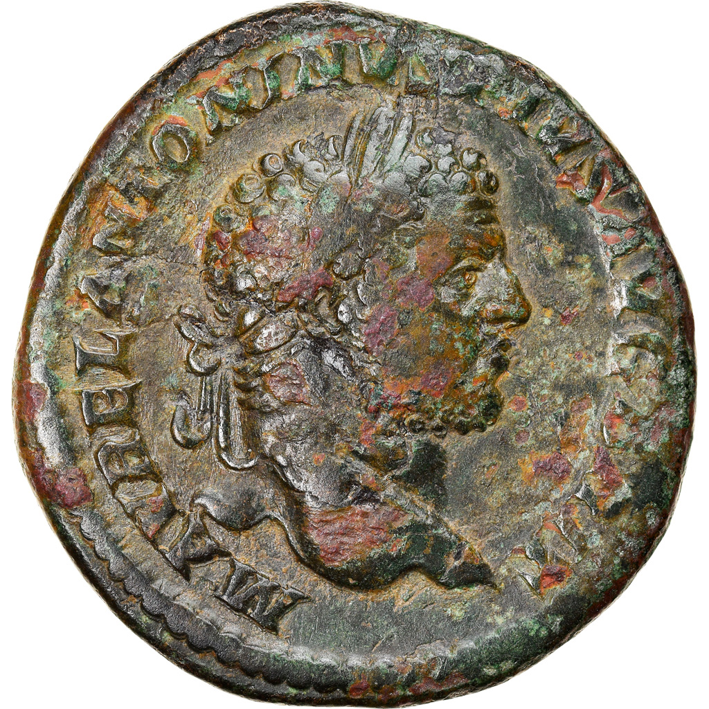 Coin, Caracalla, Sestertius, 212, Roma, Rare, , Bronze, RIC:490