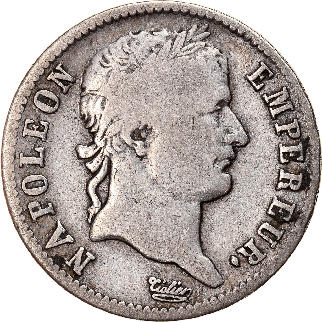Coin, France, Napoléon I, Franc, 1811, Bayonne, , Silver, KM:692.9