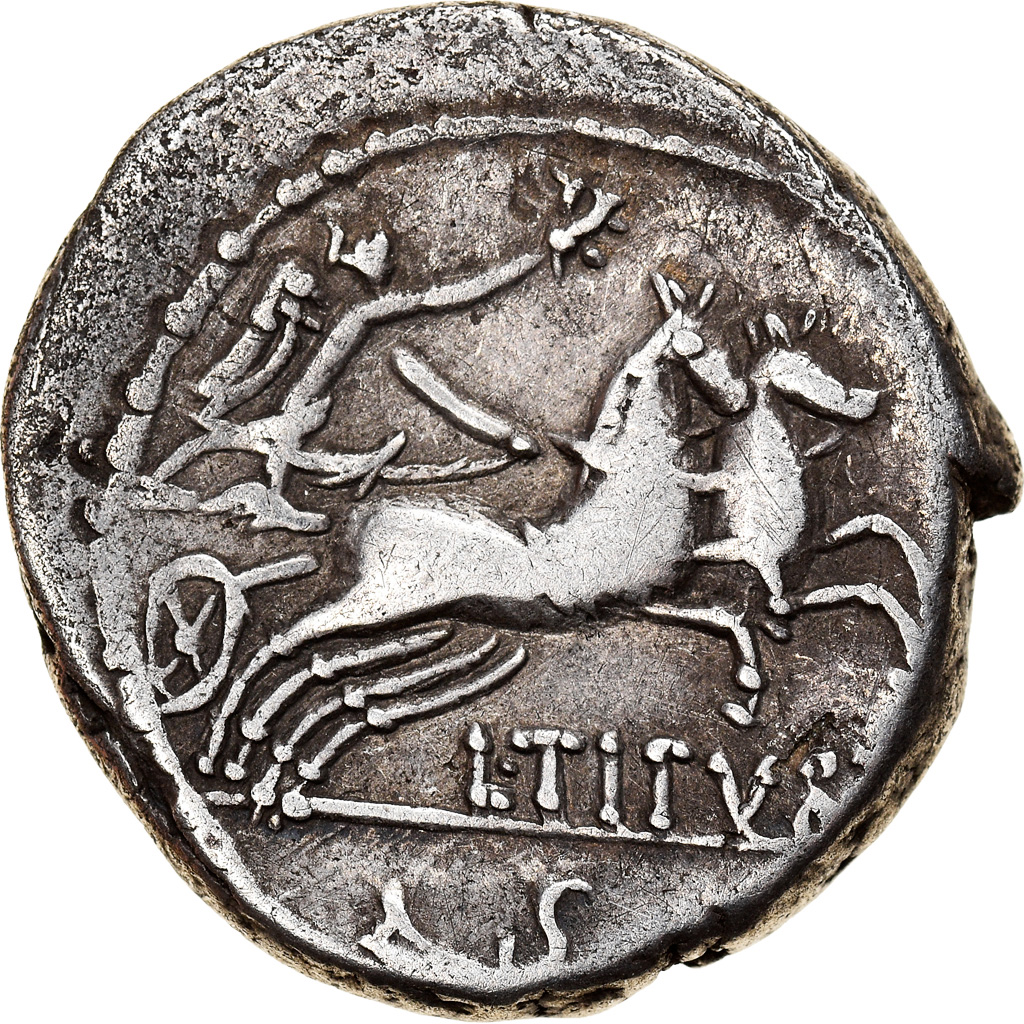 Coin, Tituria, Denarius, Rome, , Silver, Babelon:6
