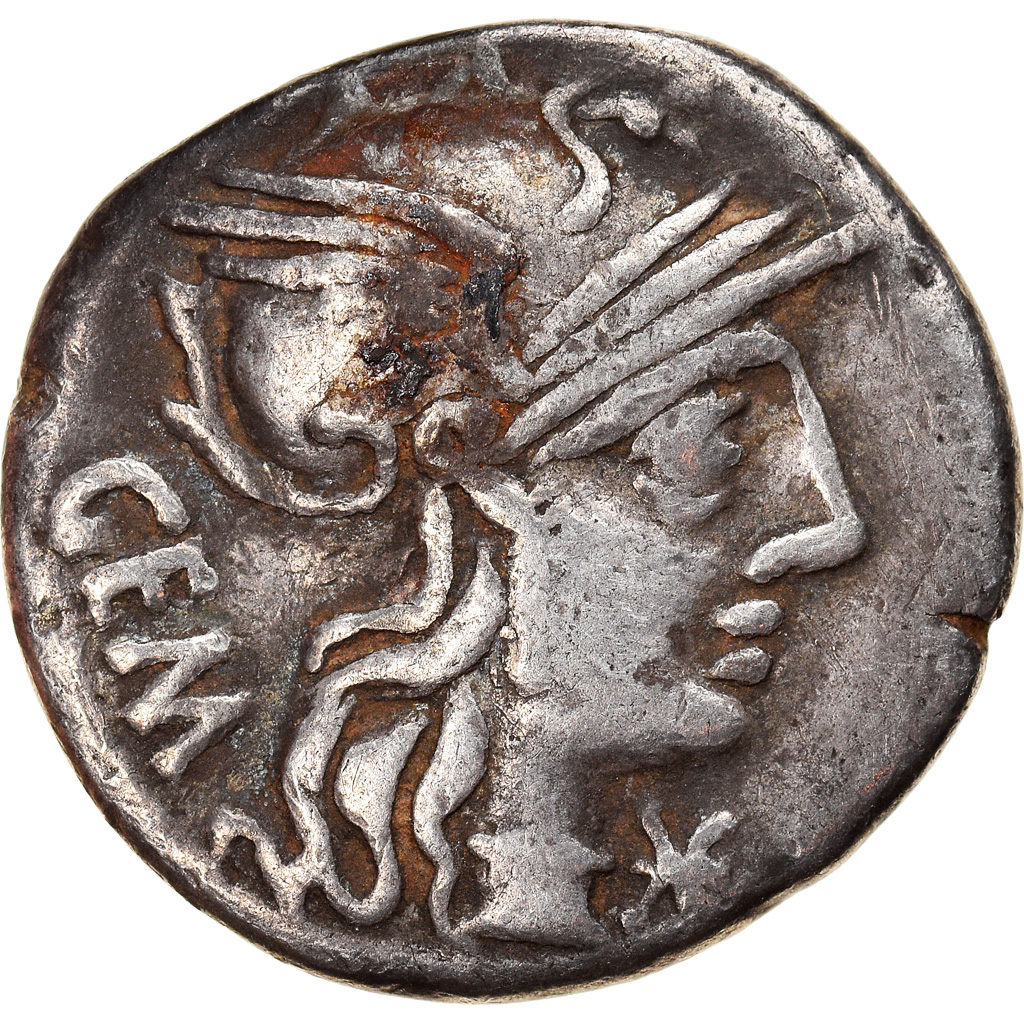 Coin, Aburia, Denarius, Rome, , Silver, Crawford:250/1