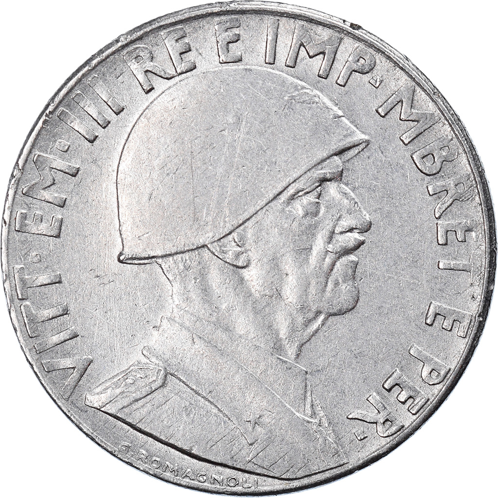 Coin, Albania, Vittorio Emanuele III, 0.20 Lek, 1940, Rome, , Stainless
