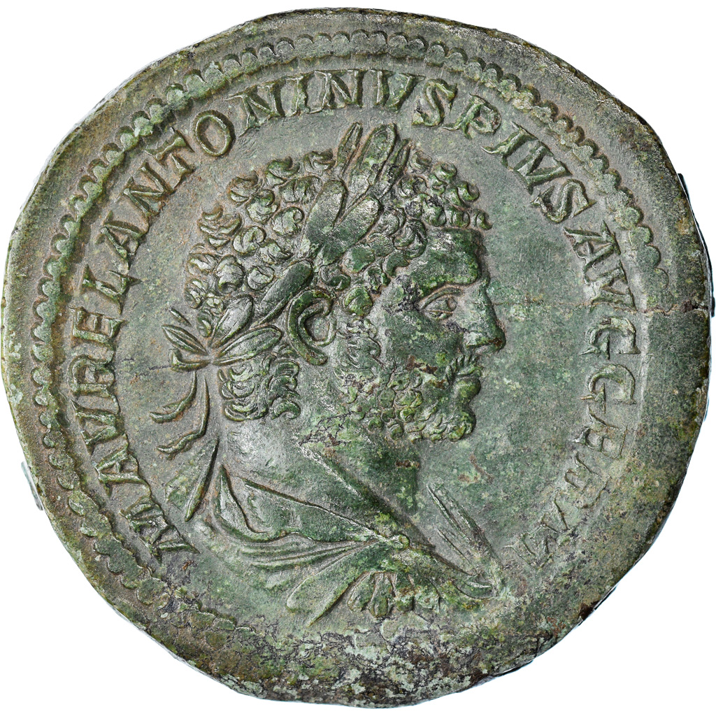Caracalla, Sestertius, 214-217, Rome, Bronze, , RIC:573A