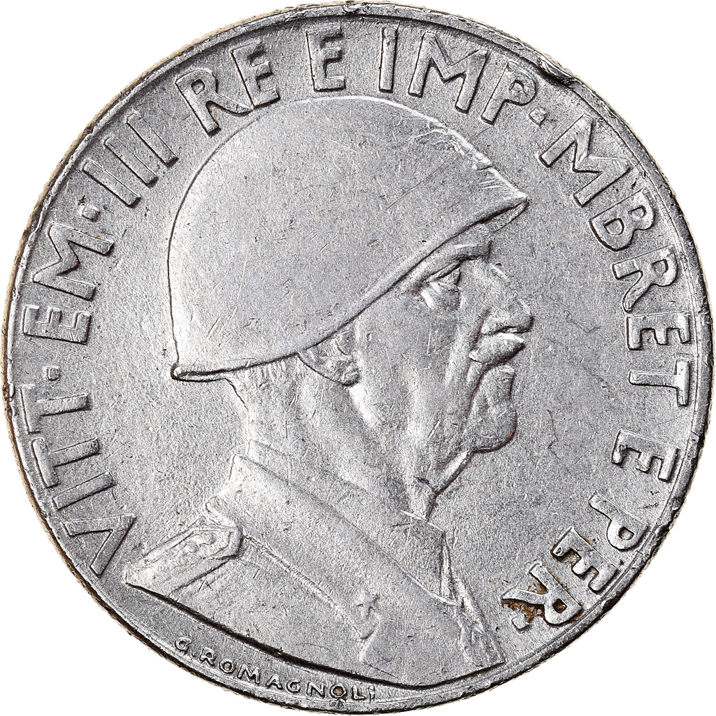 Coin, Albania, Vittorio Emanuele III, 0.20 Lek, 1940, Rome, , Stainless