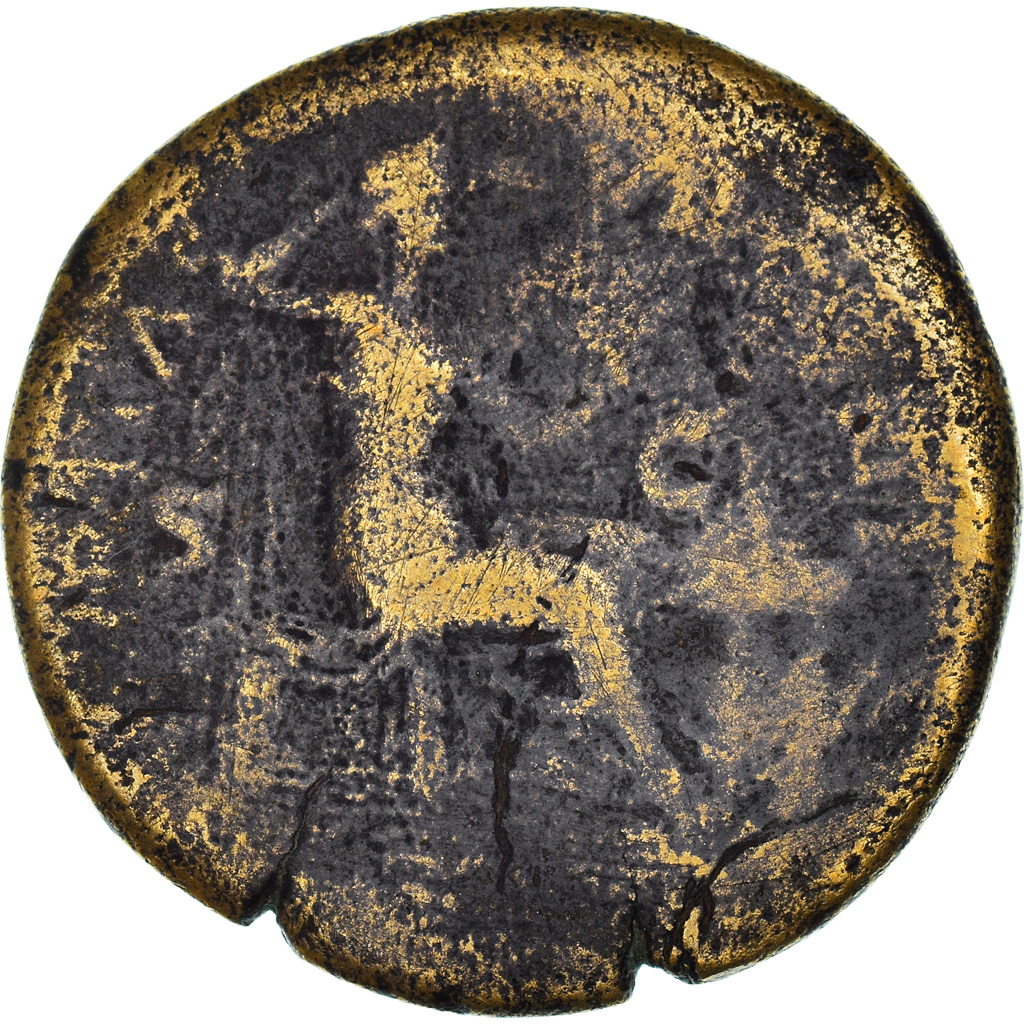 Coin, Nero, As, Lyon - Lugdunum, , Bronze, Cohen:330