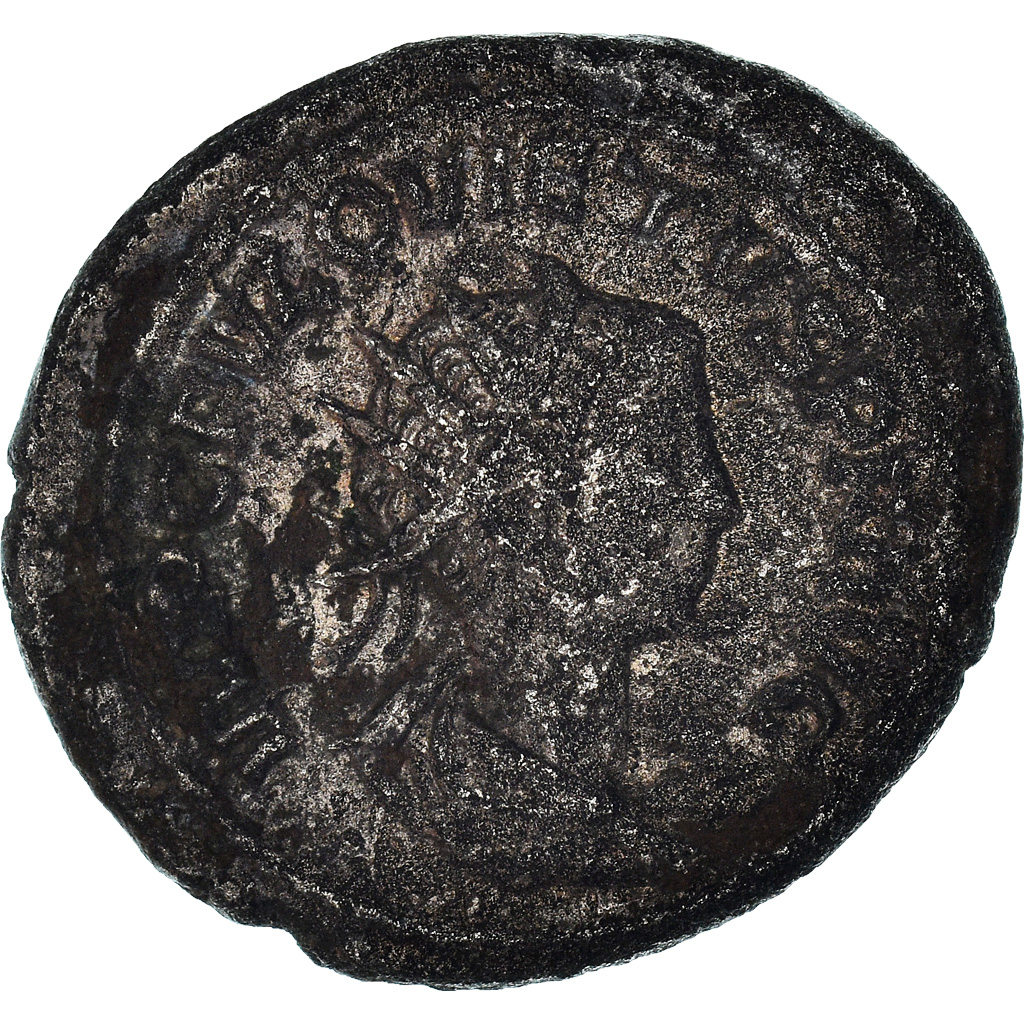 Coin, Quietus, usurper, Antoninianus, Antioch, , Billon, RIC:10