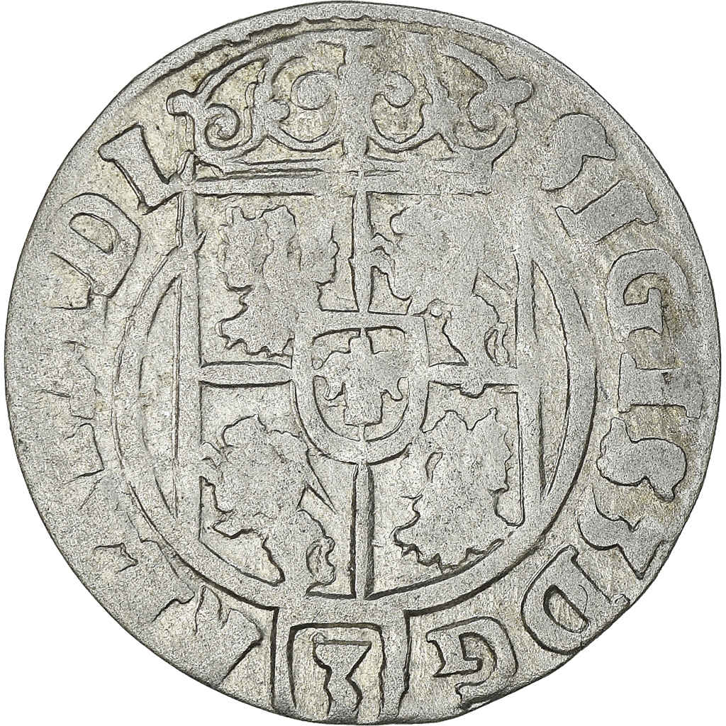 Coin, Poland, Sigismund III, 3 Polker, 3 Poltorak - 1 Kruzierz, 1624, 