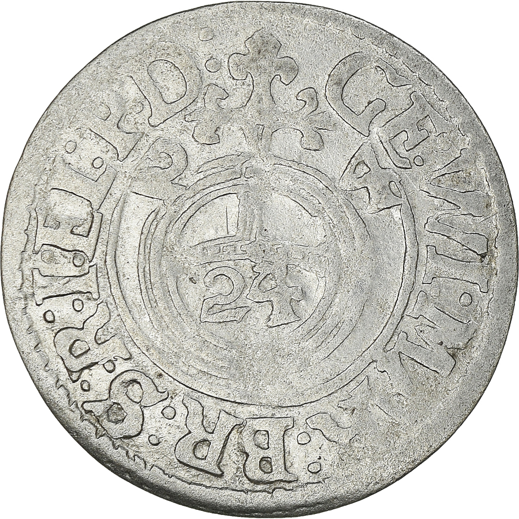Coin, Poland, Sigismund III, 3 Polker, 3 Poltorak - 1 Kruzierz, 1624, 
