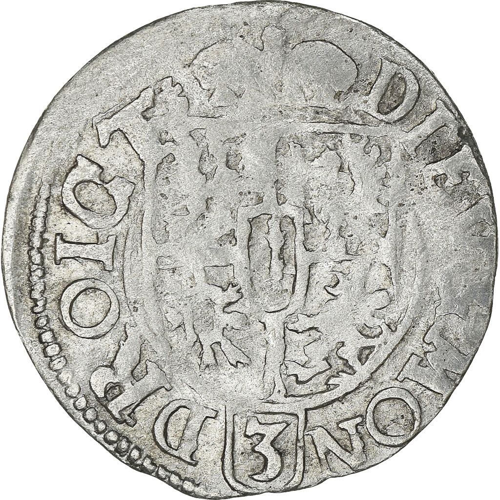 Coin, Poland, Sigismund III, 3 Polker, 3 Poltorak - 1 Kruzierz, 1621, 