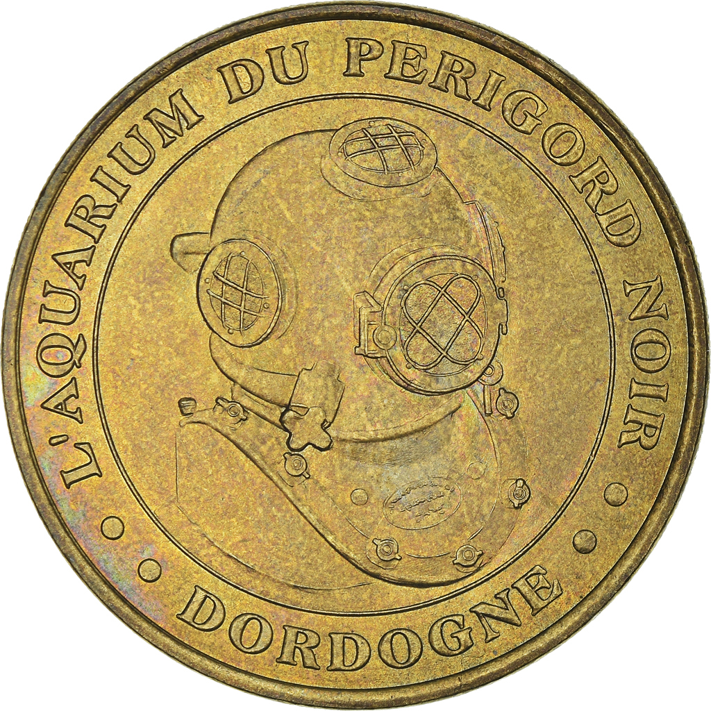 France, Token, Le Bugue - aquarium n°1, 2002, MDP, , Cupro-nickel