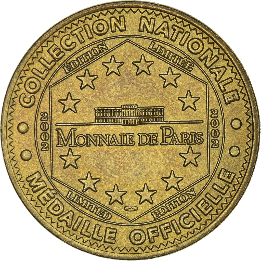 France, Token, Le Bugue - aquarium n°1, 2002, MDP, , Cupro-nickel