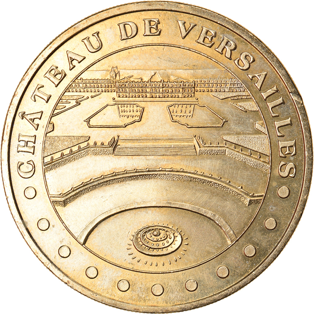France, Token, Touristic token, Versailles - Château, Arts & Culture, 2004