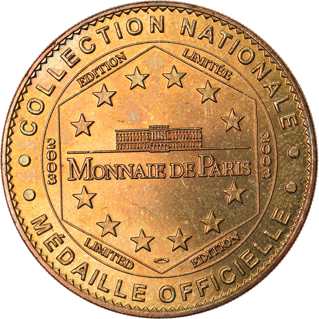 France, Token, Touristic token, 09/ Château de Foix, Arts & Culture, 2003, MDP